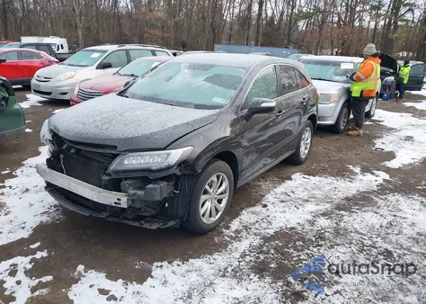 2017 Acura Rdx Acurawatch Plus Package из США, поврежденный, VIN 5J8TB4H32HL005029